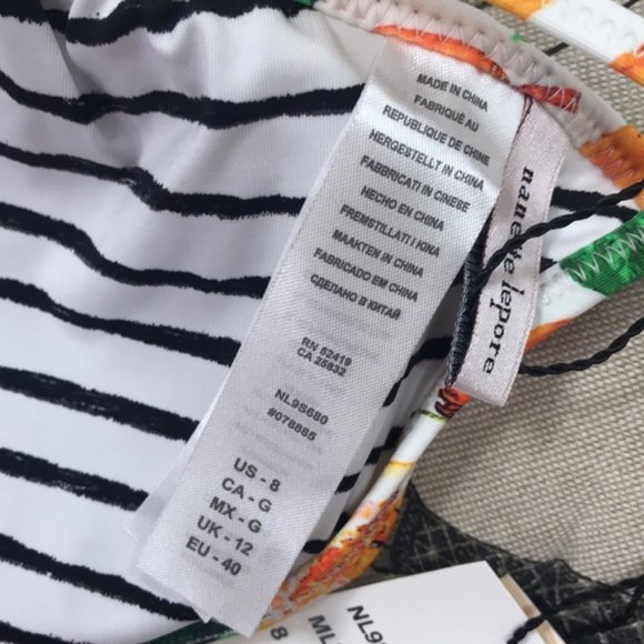 Nanette Lepore Tutti Frutti Vixen Reversible Top - Picture 7 of 7